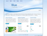 오즈홈빌더 무료 스킨 : Blue Wave - Responsive